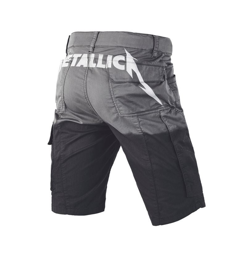 Samarbejde: Metallica twill shorts summer + sort/granit 3