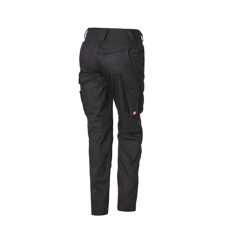 Clothing: Trousers e.s.trail pure, ladies' + black 7