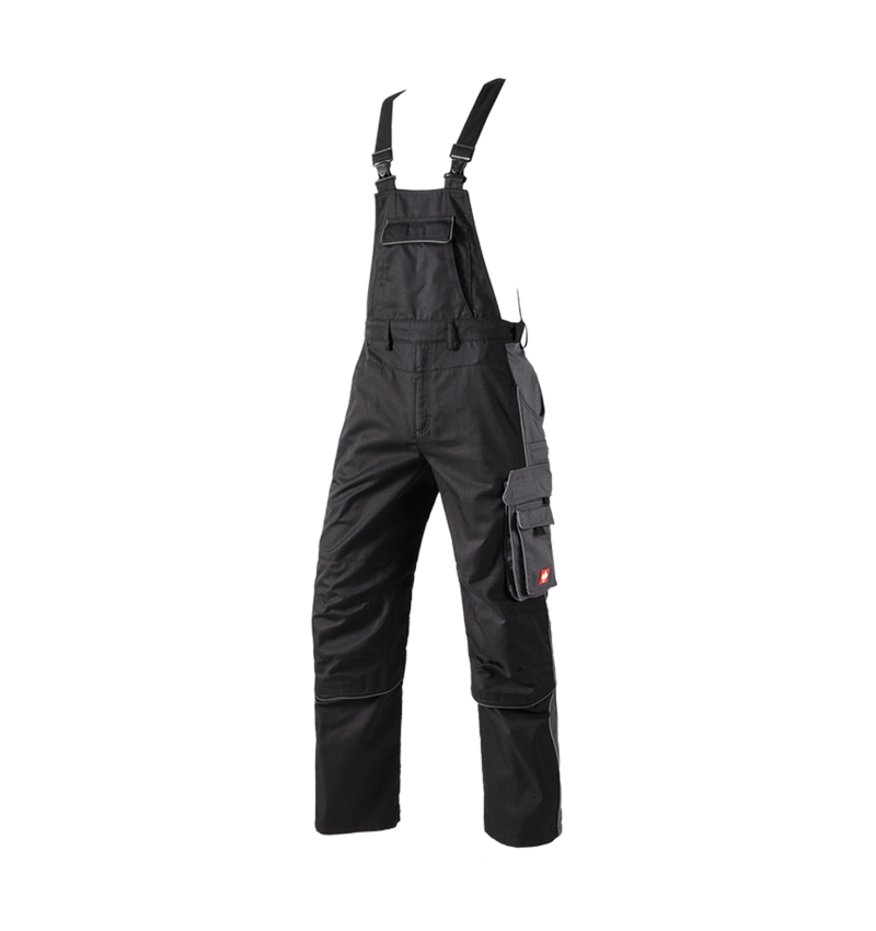 Work Trousers: Bib & Brace e.s.active + black/anthracite 2