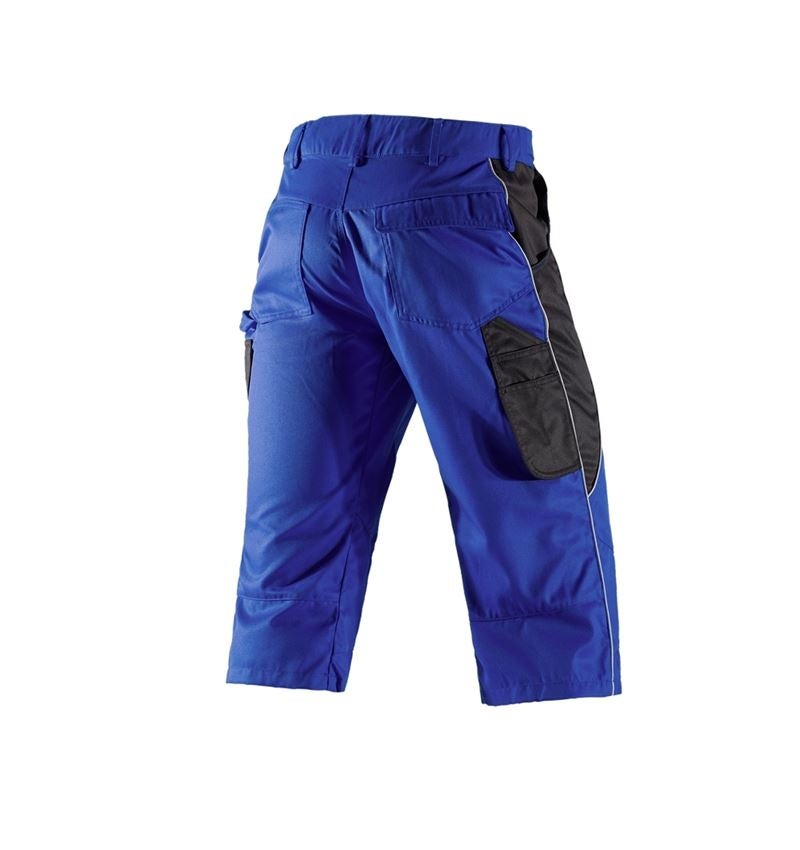 Work Trousers: e.s.active 3/4 length trousers + royal/black 2