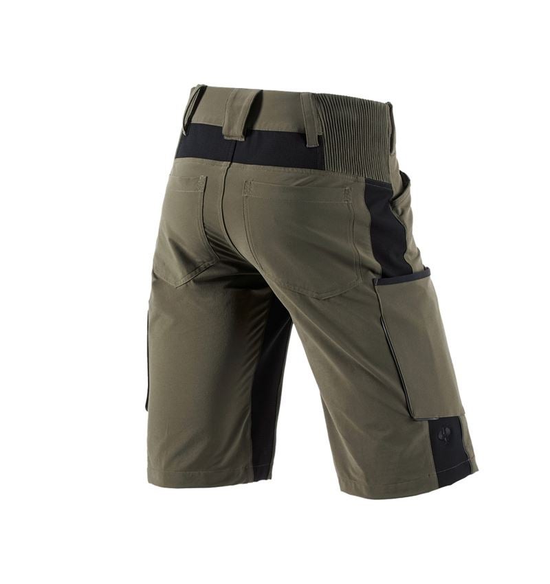 Gartneri / Landbrug / Skovbrug: Shorts e.s.vision stretch, herrer + tang/sort 2