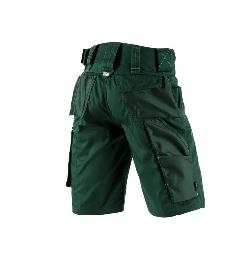 Work Trousers: Shorts e.s.motion 2020 + green/seagreen 4