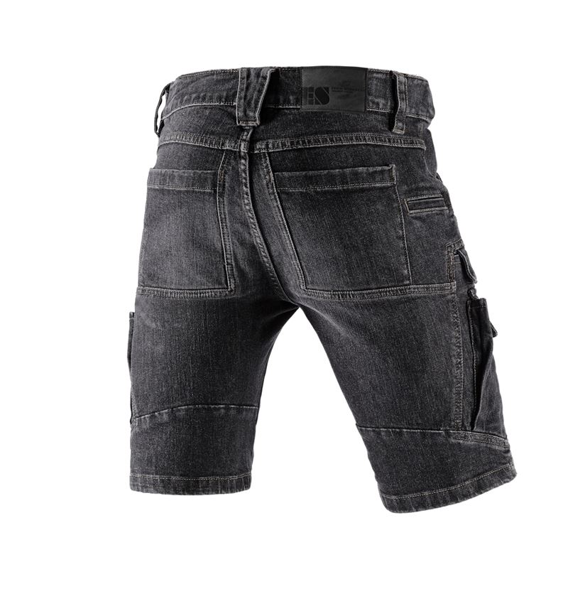 Emner: e.s. Cargo Worker jeans-shorts POWERdenim + blackwashed 3