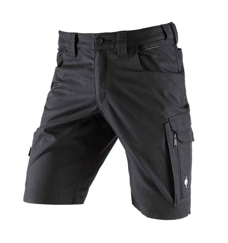 Work Trousers: Shorts e.s.concrete light + black 3