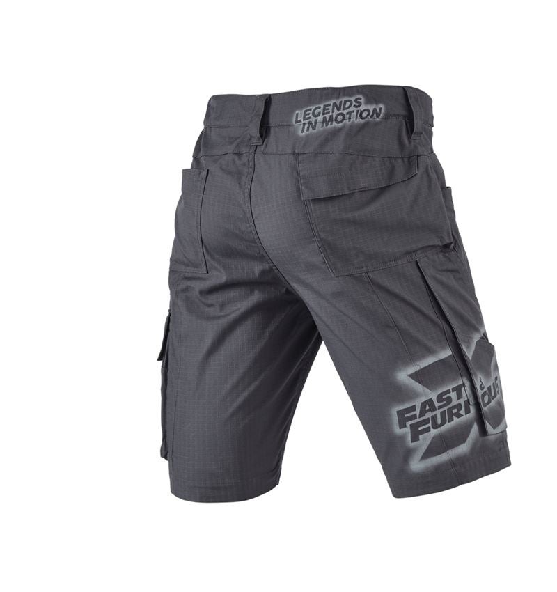 Work Trousers: FAST & FURIOUS X motion work shorts + anthracite 4