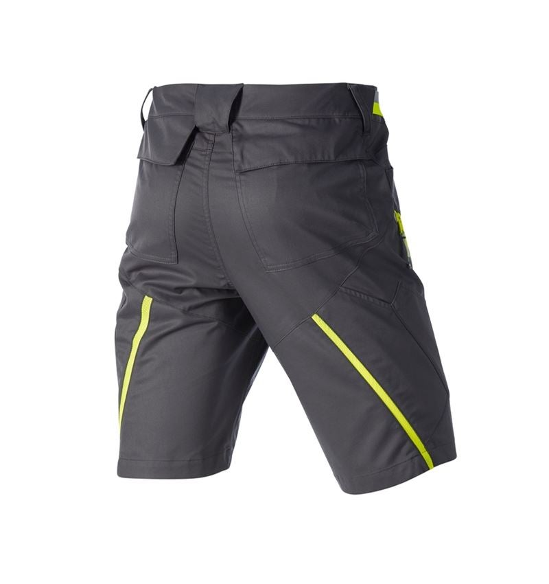 Arbejdsbukser: Multipocket- shorts e.s.ambition + antracit/advarselsgul 7