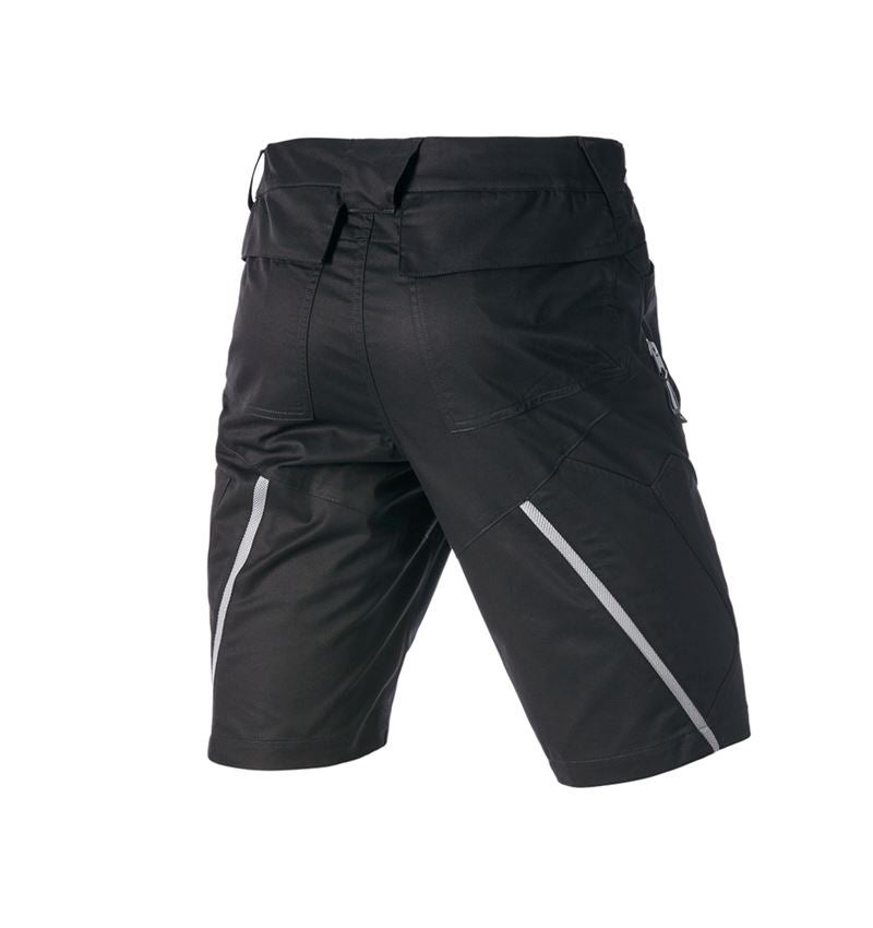 Arbejdsbukser: Multipocket- shorts e.s.ambition + sort/platin 6