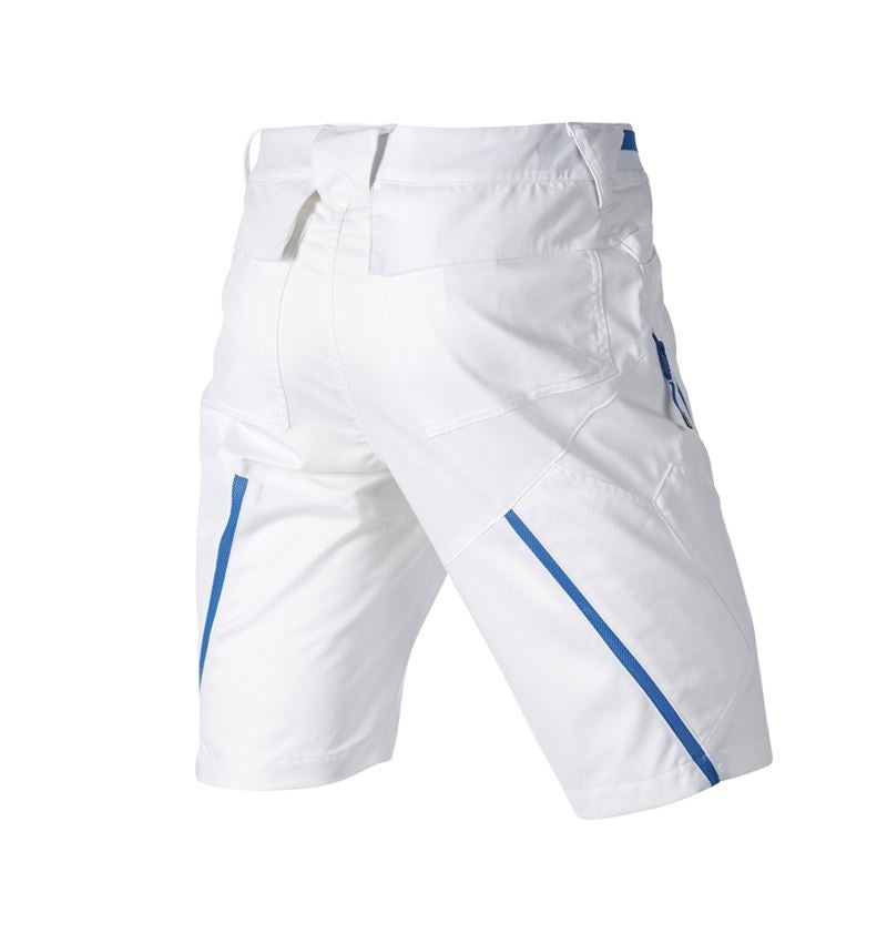 Beklædning: Multipocket- shorts e.s.ambition + hvid/ensianblå 7