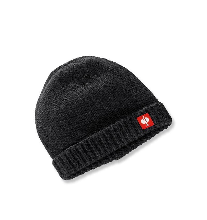 Topics: Knitted cap e.s.roughtough + black