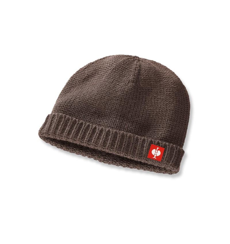 Topics: Knitted cap e.s.roughtough + bark