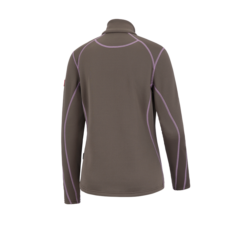 T-Shirts, Pullover & Skjorter: Damefunkt.pullover termostretch e.s.motion 2020 + sten/lavendel 3