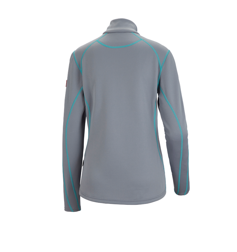 T-Shirts, Pullover & Skjorter: Damefunkt.pullover termostretch e.s.motion 2020 + platin/capri 3
