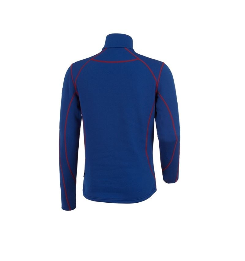 T-Shirts, Pullover & Skjorter: Funk.trøje thermo stretch e.s.motion 2020 + kornblå/ildrød 3