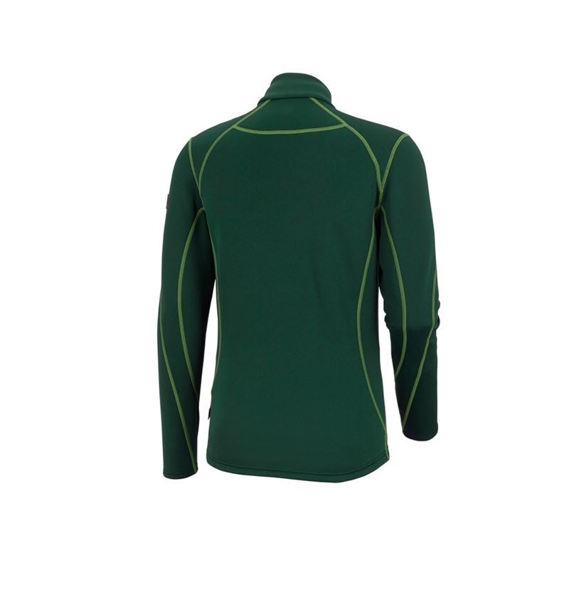 T-Shirts, Pullover & Skjorter: Funk.trøje thermo stretch e.s.motion 2020 + grøn/havgrøn 3