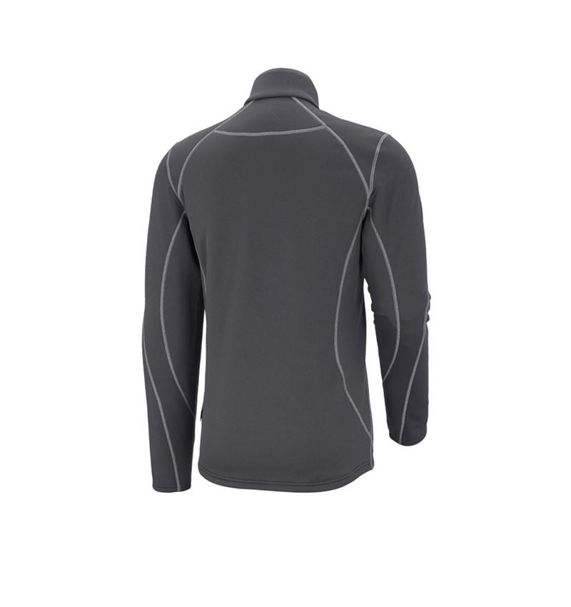 T-Shirts, Pullover & Skjorter: Funk.trøje thermo stretch e.s.motion 2020 + antracit/platin 3