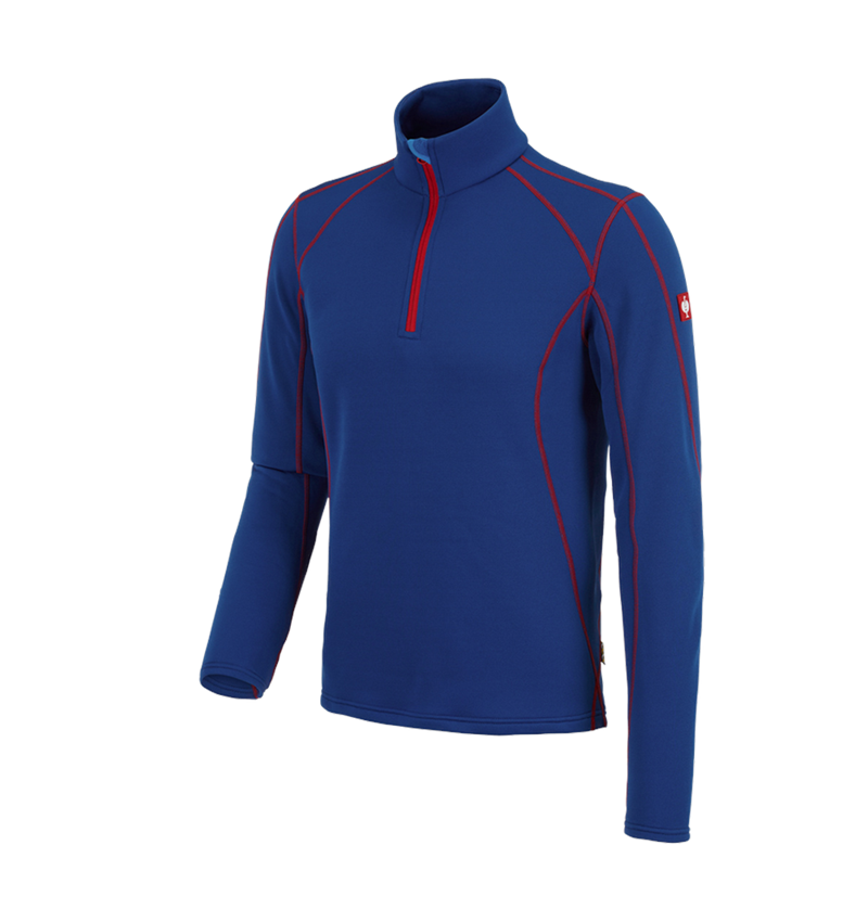 Shirts, Pullover & more: Functional-Troyer thermo stretch e.s.motion 2020 + royal/fiery red 2