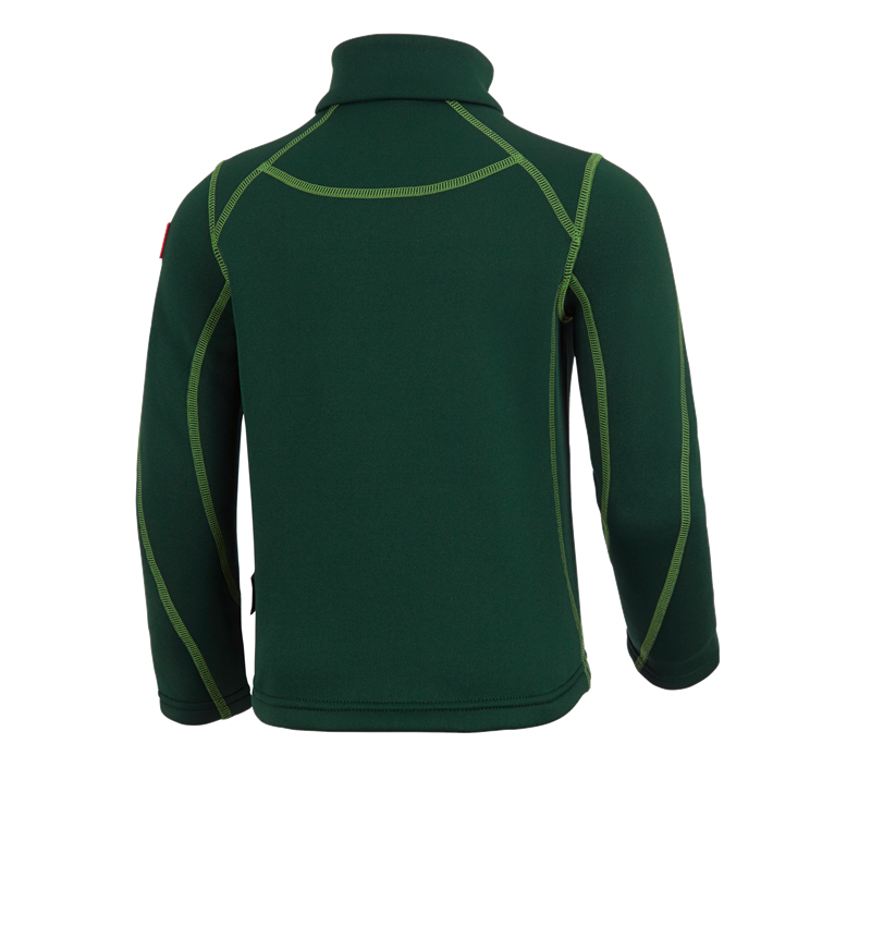 T-Shirts, Pullover & Skjorter: Funk.trøje m.høj krave termostretch e.s.motion2020 + grøn/havgrøn 3