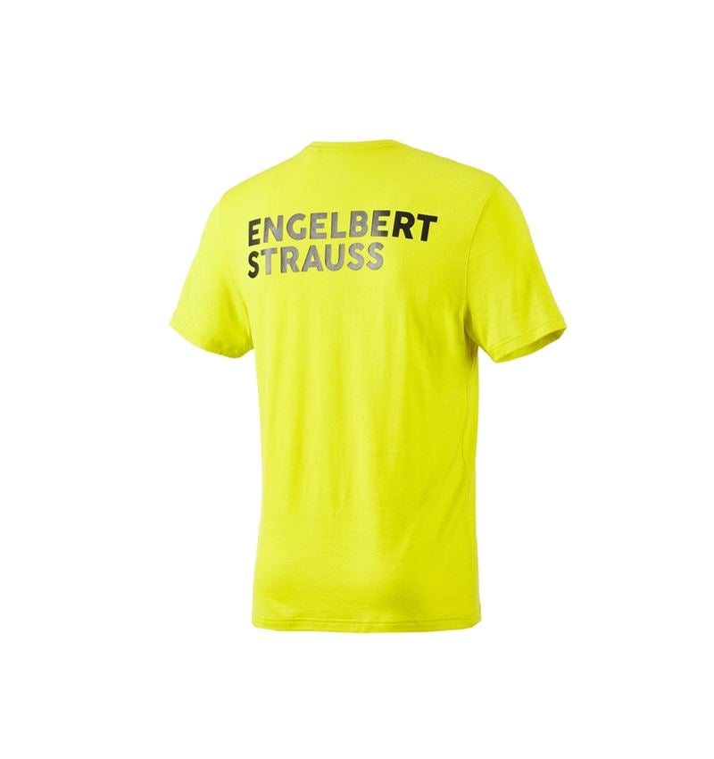 T-Shirts, Pullover & Skjorter: T-Shirt Merino e.s.trail + syregul/sort 3