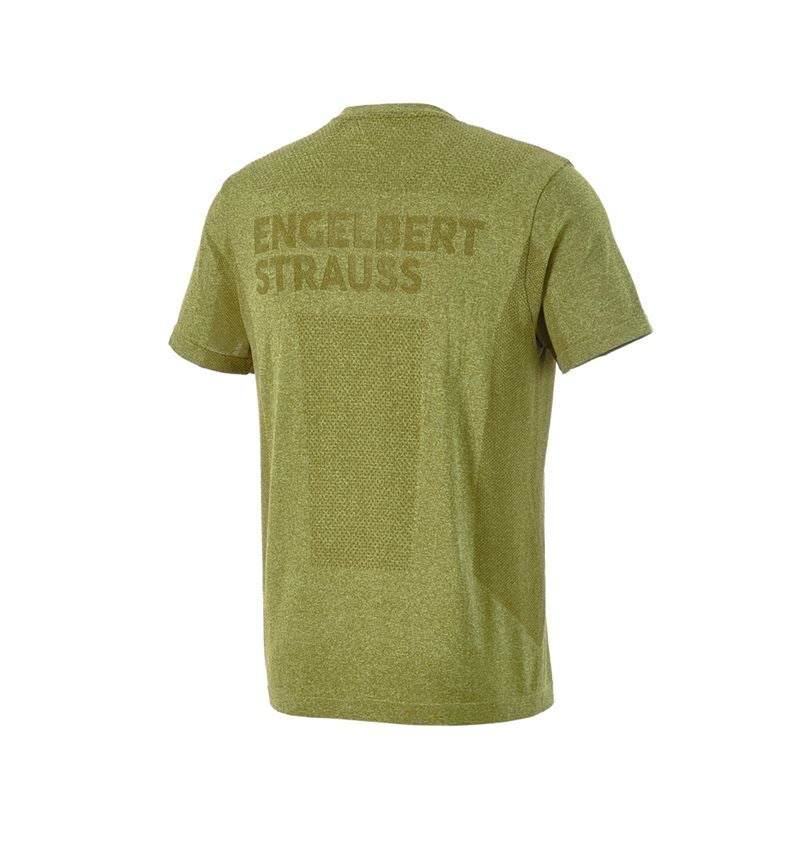 T-Shirts, Pullover & Skjorter: T-Shirt seamless e.s.trail + enebærgrøn melange 5