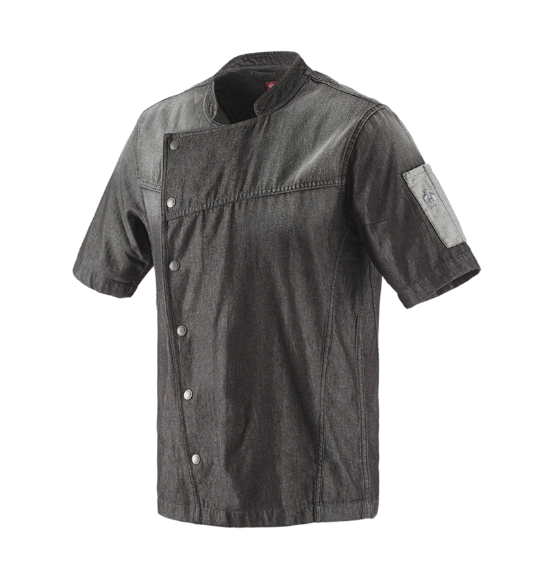 T-Shirts, Pullover & Skjorter: e.s. Kokkejakke denim + graphitewashed 2
