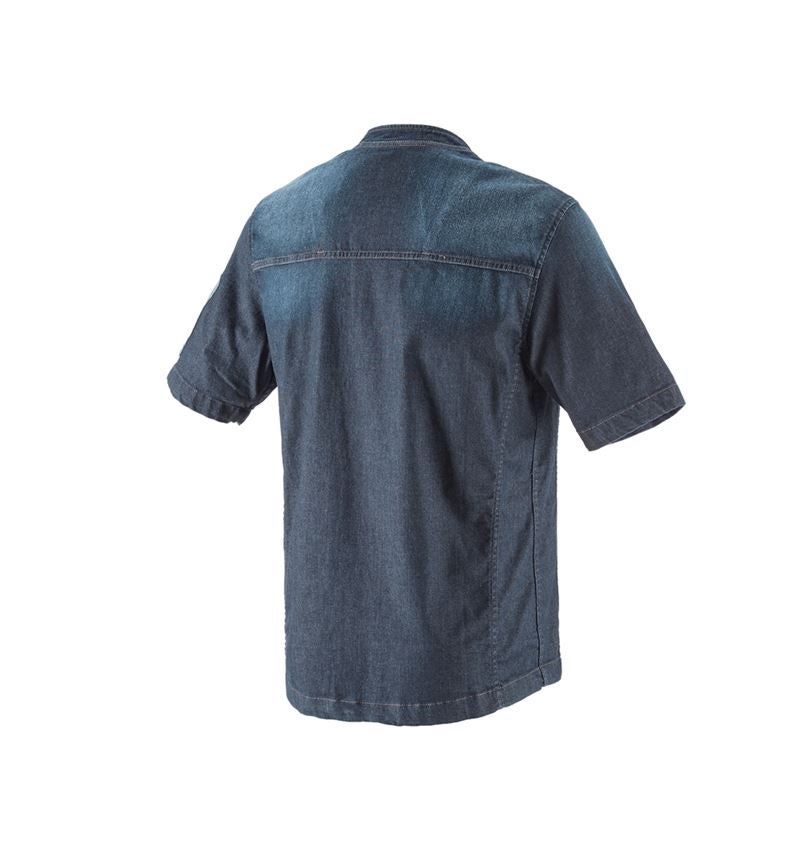 T-Shirts, Pullover & Skjorter: e.s. Kokkejakke denim + mediumwashed 3