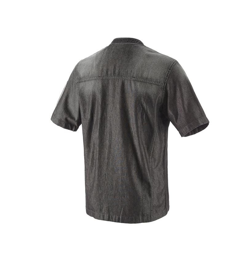 T-Shirts, Pullover & Skjorter: e.s. Kokkejakke denim + graphitewashed 3