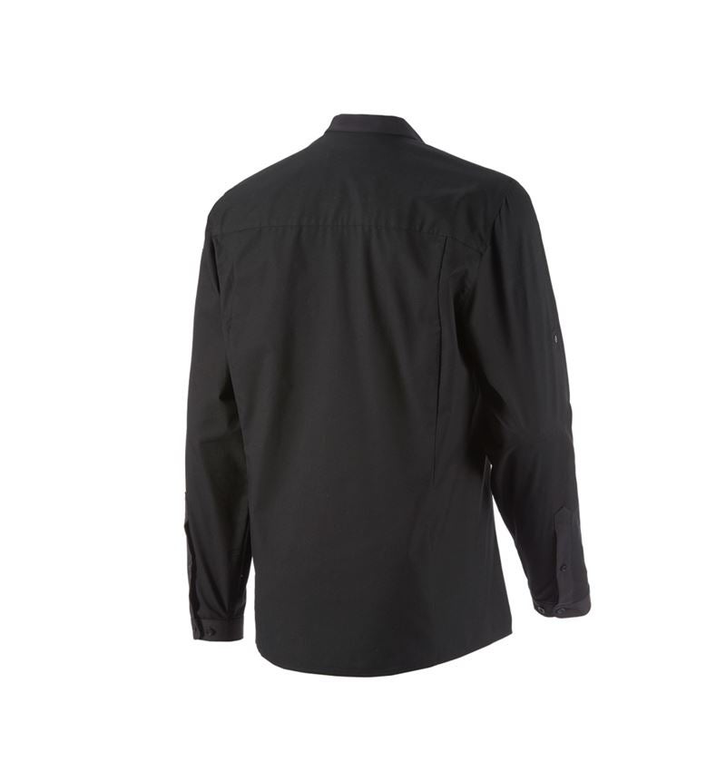 T-Shirts, Pullover & Skjorter: e.s. kokkeskjorte + sort 3
