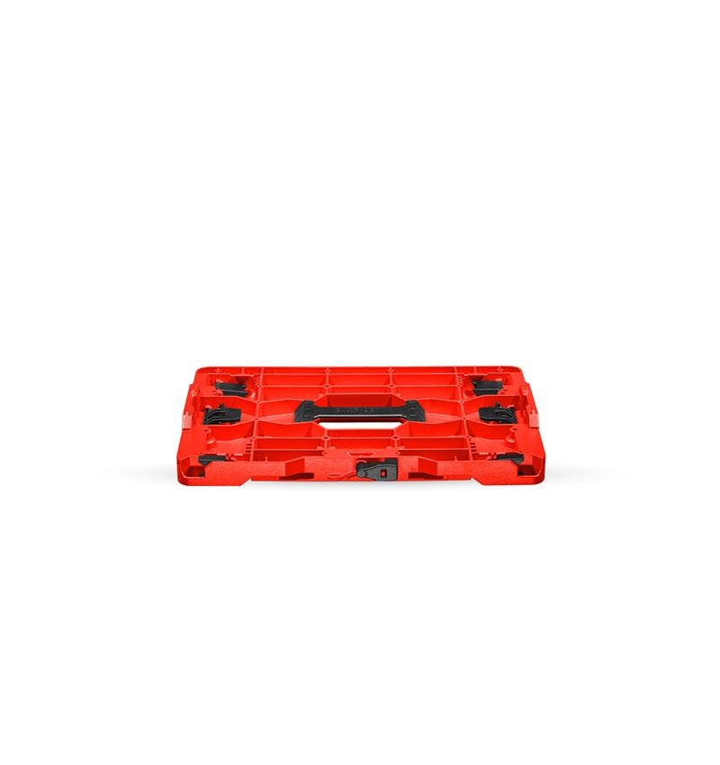 Tool Cases: STRAUSSbox hybrid adapter plate + red/black