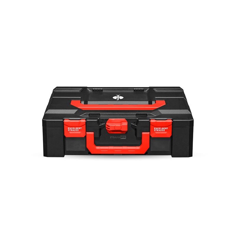 STRAUSSbox System: STRAUSSbox 145 large + sort/rød