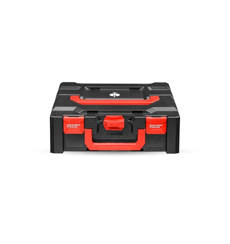 Tool Cases: STRAUSSbox 145 midi+ + black/red