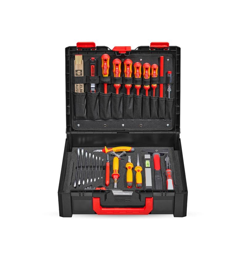 Tools: STRAUSSbox tool set 145 Electro