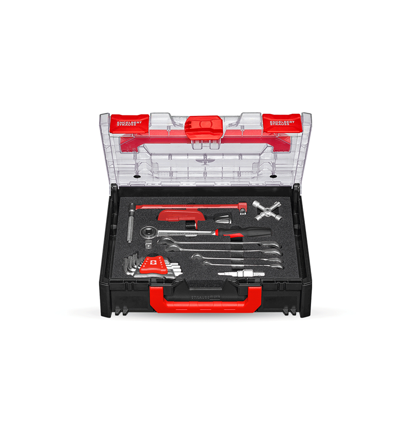 Værktøj: STRAUSSbox værktøjssæt 118 vvs