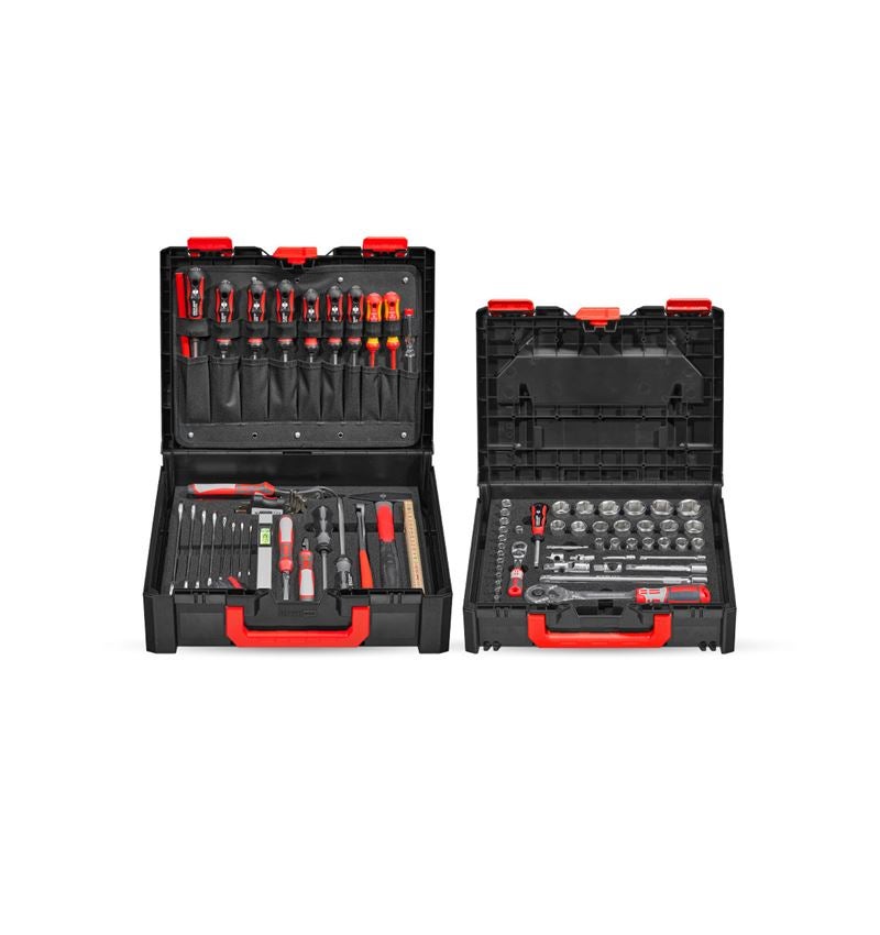 Tools: STRAUSSbox tool set Allround pro 1/4" + 1/2"