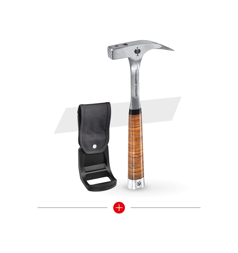 Værktøj: SÆT: e.s. mesterhammer læder + e.s. hammerstrop