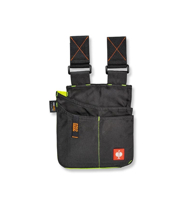 Tool bags: Tool bag e.s.motion 2020, medium + black/high-vis yellow/high-vis orange