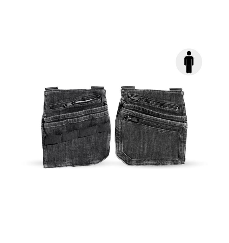 Accessories: Jeans-værktøjstaske e.s.concrete + blackwashed