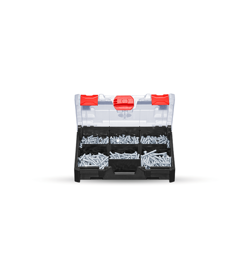 Skruer: Sekskantskruer DIN 933 M5 STRAUSSbox mini