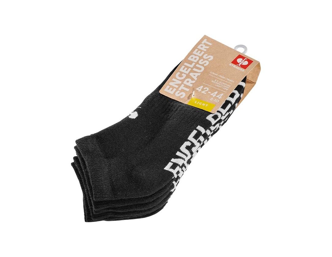 Socks: e.s. Allround socks Classic light/low + black