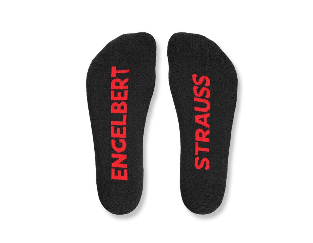 Sokker | Strømper: e.s. Allseason sokker Function light/low + sort/strauss rød