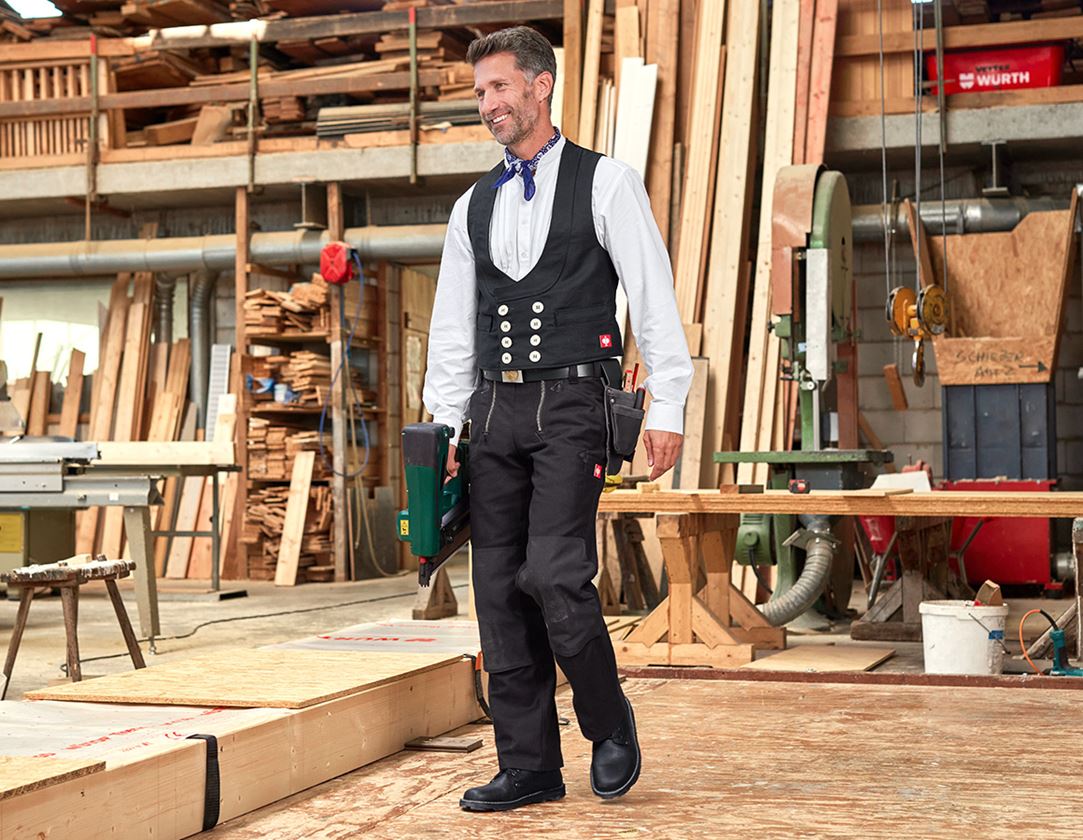 Roofer / Crafts: Craftsman's Waistcoat + black 1