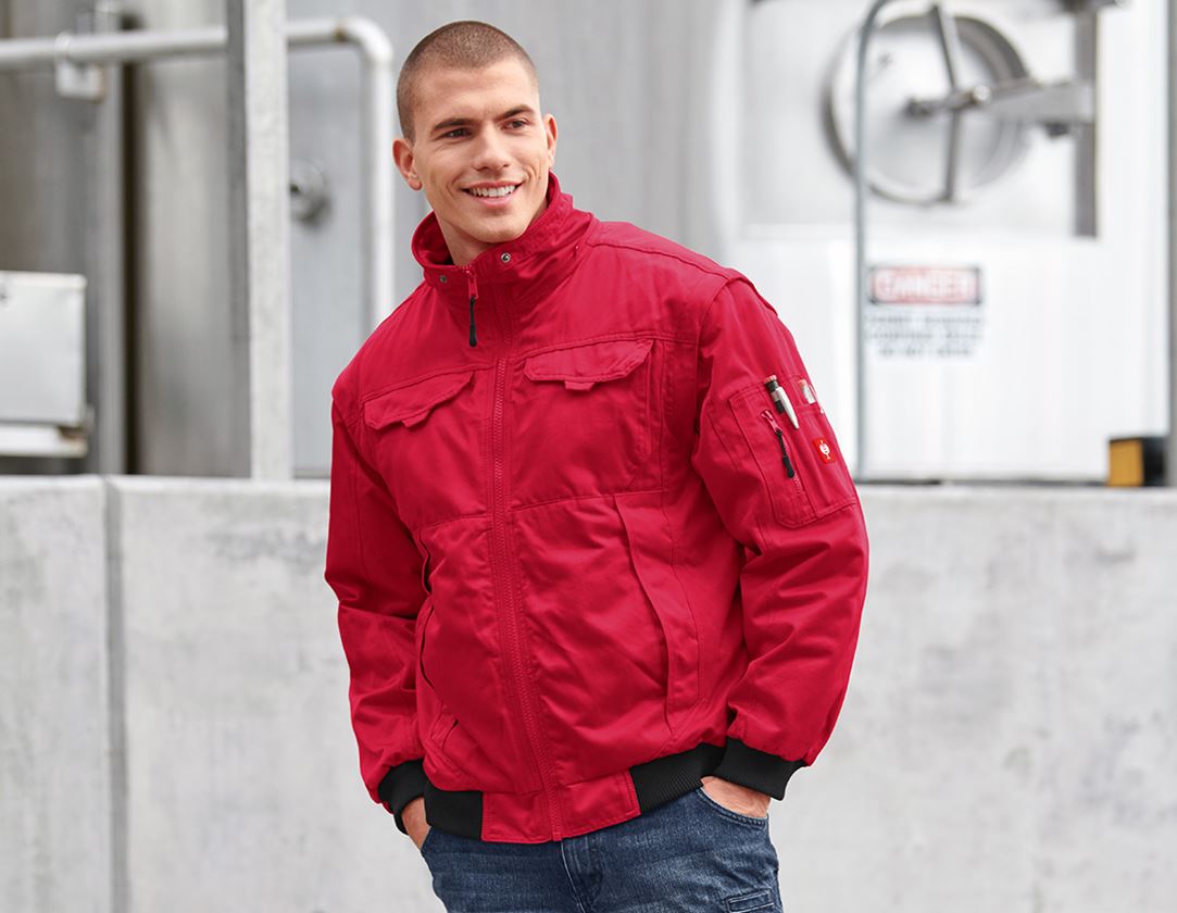 Plumbers / Installers: Pilot Jacket Atlanta II + red