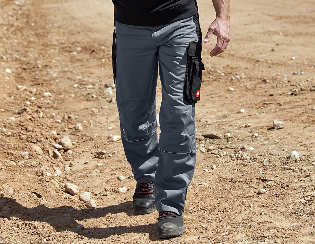 Gardening / Forestry / Farming: Trousers e.s.active + grey/black