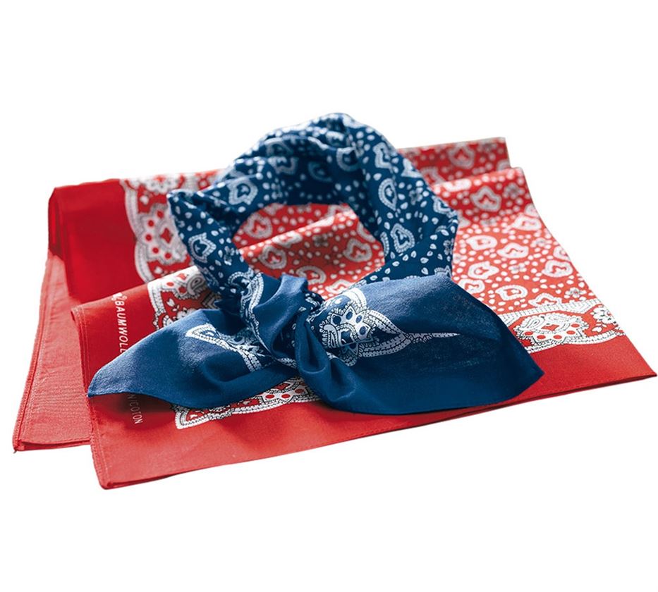 Roofer / Crafts: Original handkerchief Bandanos, pack of 2 1