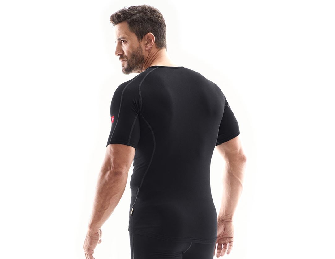 Undertøj | Termotøj: e.s. T-shirt clima-pro - warm, herrer + sort 1