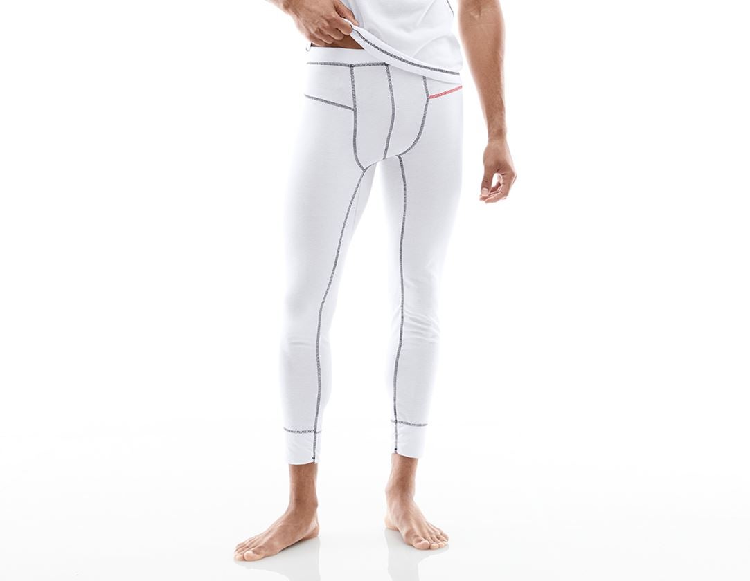 Undertøj | Termotøj: e.s. funktions-lange pants basis-light + hvid