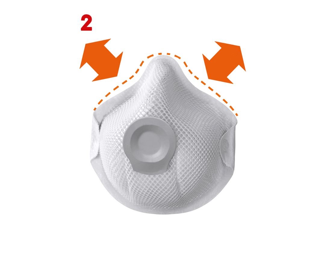 Støvmasker: Moldex sikkerhedsmaske 2505 FFP3 NR D 1