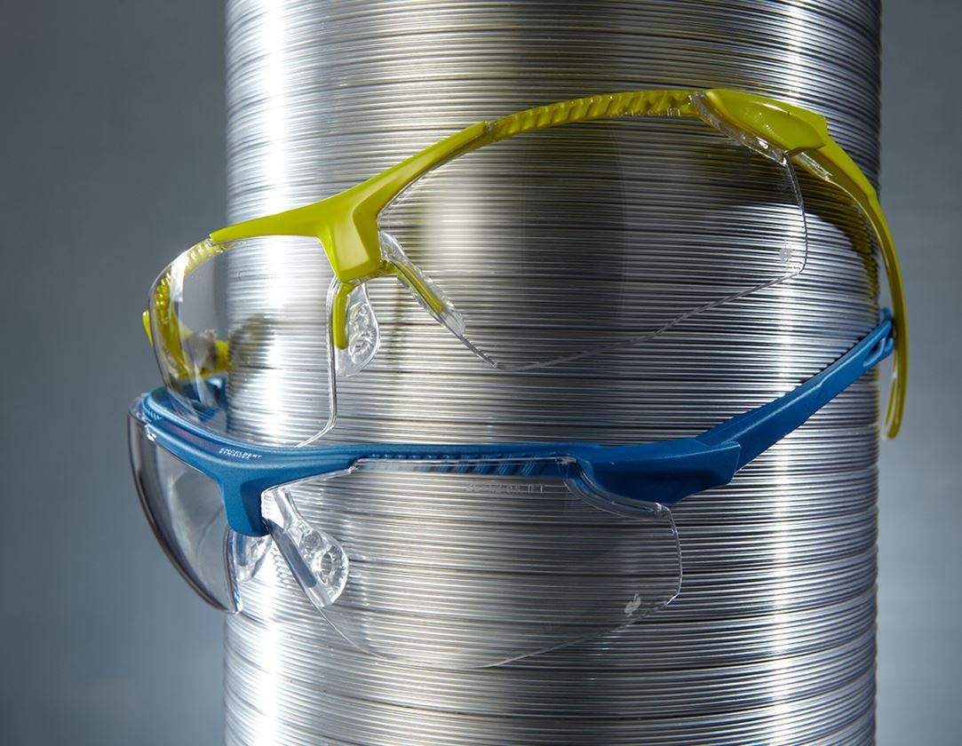 Sikkerhedsbriller: e.s. beskyttelsesbriller Loneos + mørk petrol