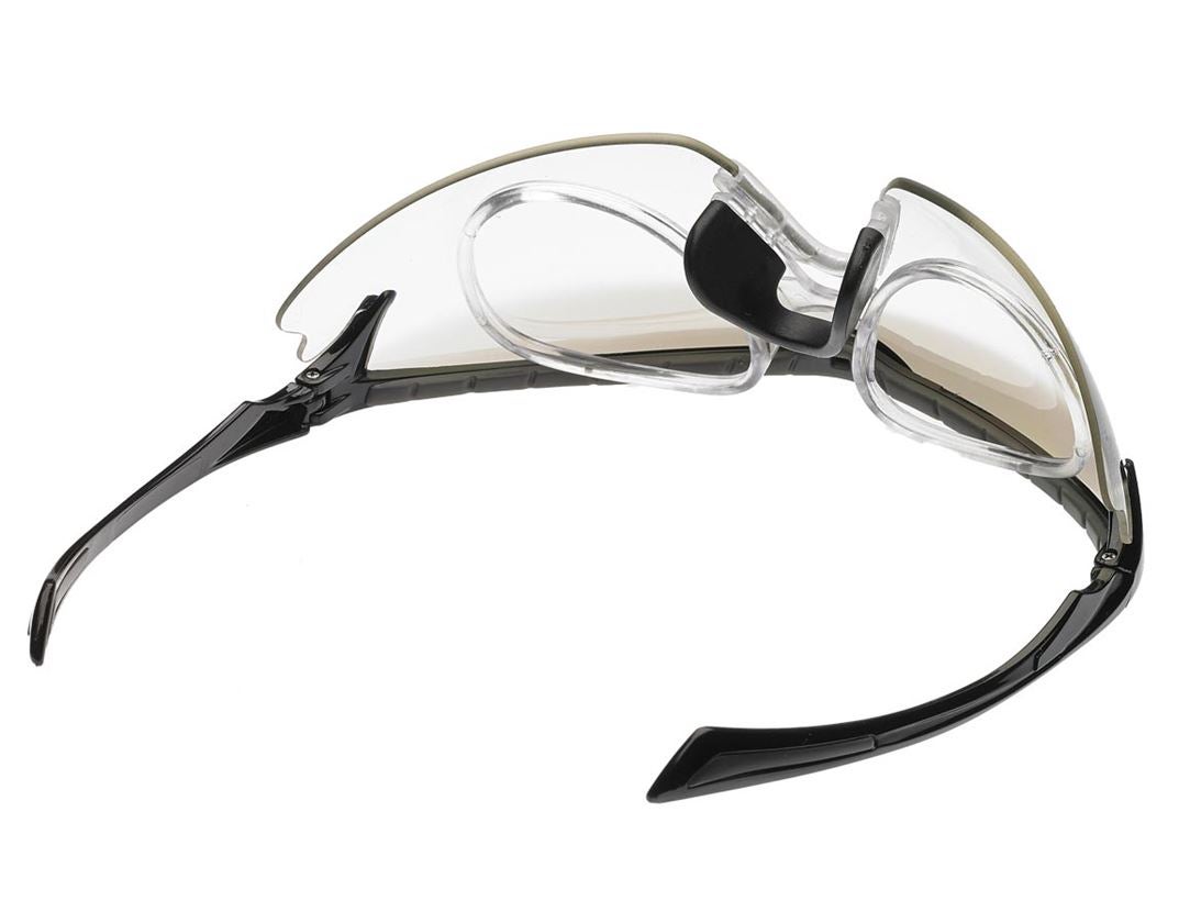 Sikkerhedsbriller: e.s. beskyttelsesbriller Araki, brilleglasholder + klar 1