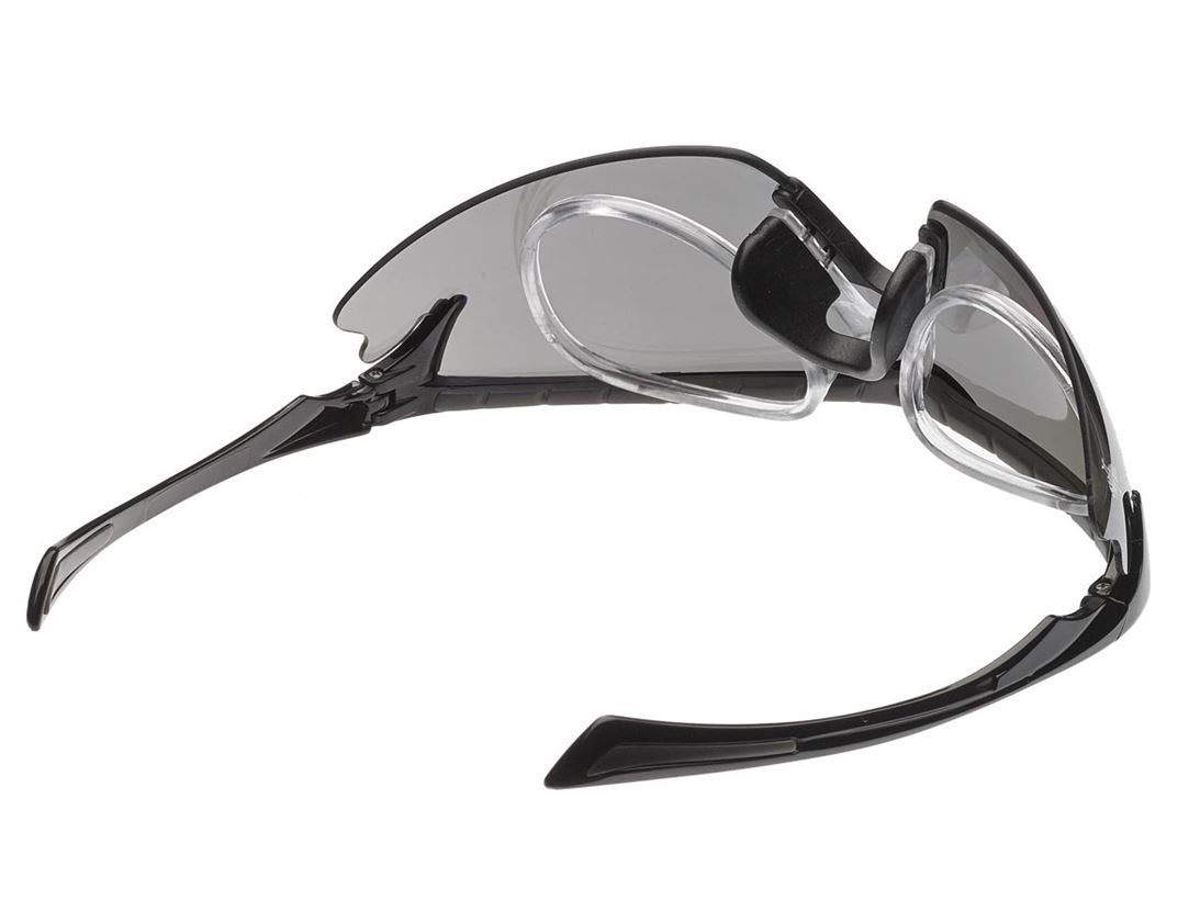 Sikkerhedsbriller: e.s. beskyttelsesbriller Araki, brilleglasholder + tonet 1