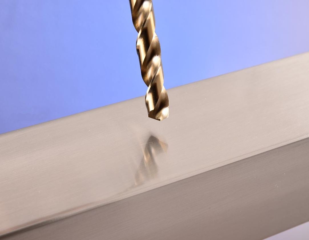 Drills: e.s. HSS-CO metal spiral drill set inox 3